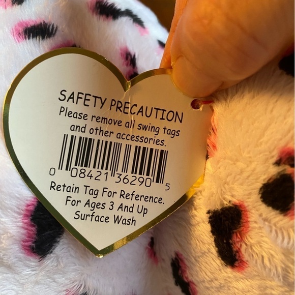 Ty Beanie Boo Georgia the Dalmatian Large 16” Stuffy - Picture 6 of 6